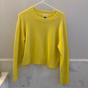 Universal Thread Bright Yellow Crew Neck Sweater